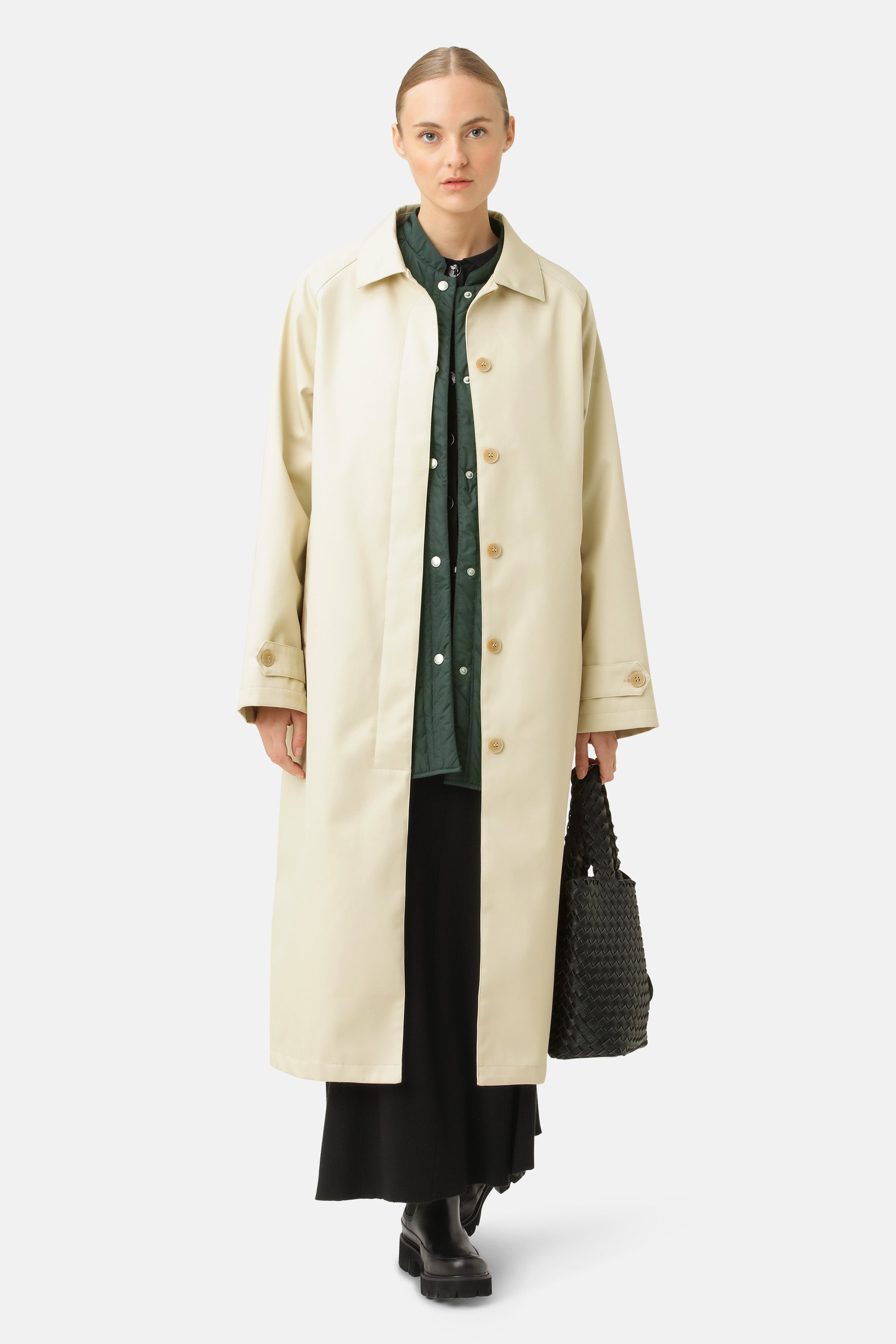 Ilse Jacobsen Hornbæk Rain Trenchcoat Coat 132 Bleached Sand